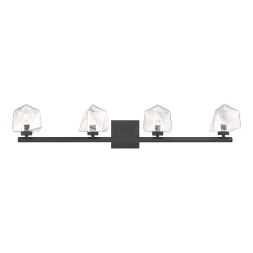 Castello 4-Light Bathroom Vanity Light in Matte Black (128|8-1239-4-BK)