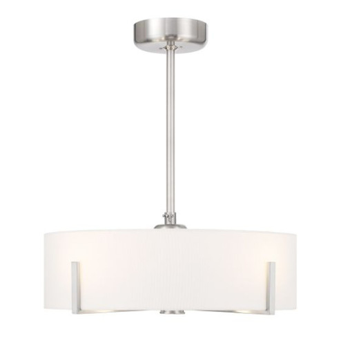 Mansell 4-Light Fan D'Lier in Satin Nickel (128|26-FD-775-SN) Mansell 4-Light Fan D'Lier in Satin Nickel (128|26-FD-775-SN)