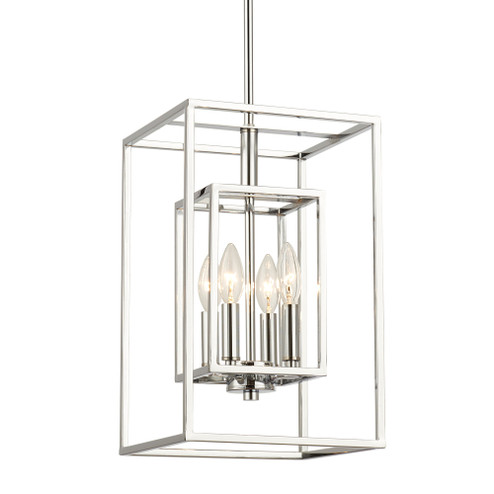 Kai 10'' Polished Chrome Pendant (205|ED884114CH)