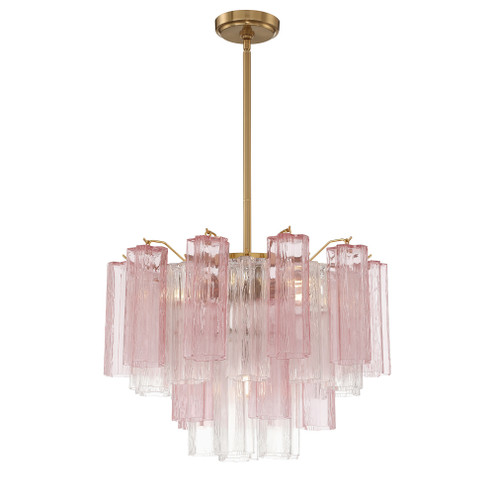 Addis 19.75'' Aged Brass Chandelier (205|ADD-306-AG-SP)