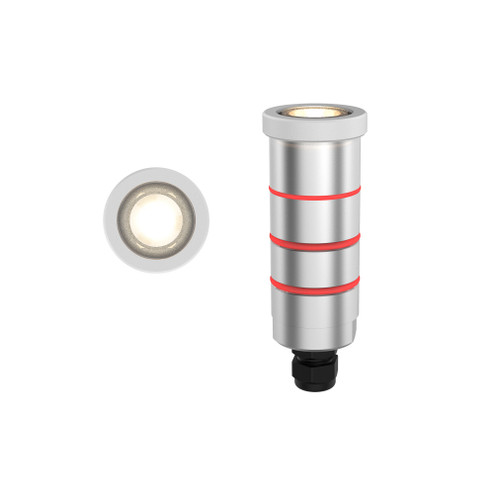 1IN INDICATOR 120-277V 2700K SMALL ROUND (1357|RM-1011-27-WT)
