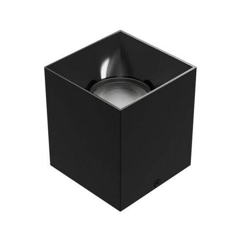 Zoron Square Flush Mount (1357|C4SL-FCS-BKBK)