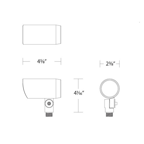 LTD LANDSCAPE ACCENT 5CCT 12V 60D SPOTT (1357|LC-253205-WCS-BZ)
