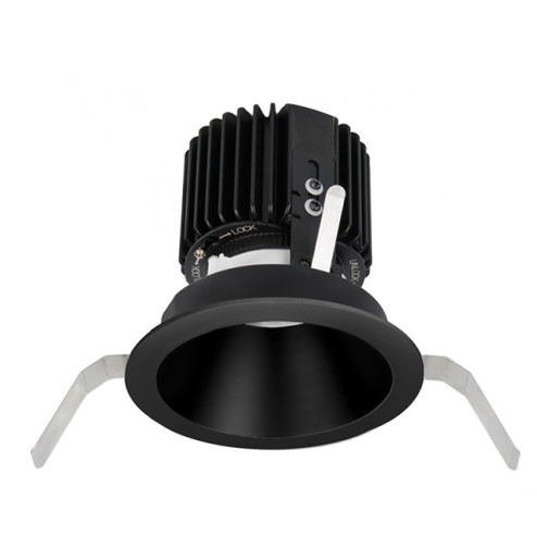 Volta 4.5'' Round Trim with LED Light Engine (1357|R4RD2T-FTWB-BK)