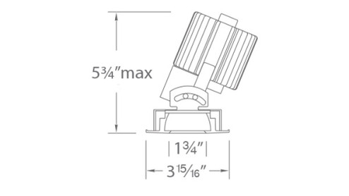 VOLTA 2IN RND PH TRIM NF 2765 (1357|R2RPT-NTWB-BK)