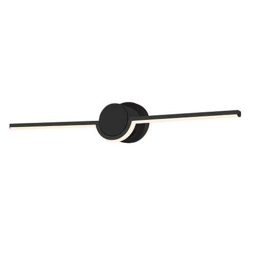 Semicirculo ADA 24'' LED Linear Wall/Bath (254|NSH-9085-MBLK)