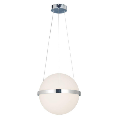 Centric 15'' LED Pendant (254|ACR-4160-OPAL-CROM)