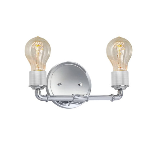 Bronx 2-Light Bath Bar (254|NSH-8462-CROM)