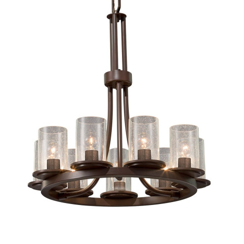 Dakota 9-Light Ring Chandelier (254|FSN-8766-10-SEED-DBRZ)