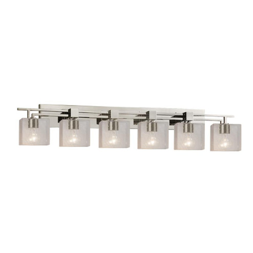 Aero 6-Light LED Bath Bar (254|FSN-8706-55-SEED-NCKL-LED6-4200)