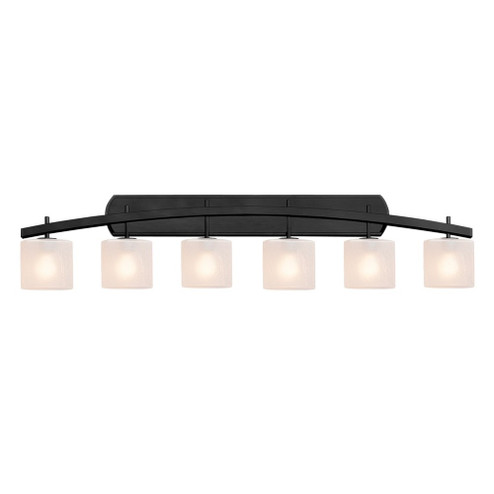 Archway 6-Light Bath Bar (254|FSN-8596-30-FRCR-MBLK)