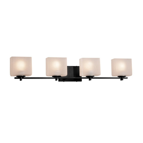 Era 4-Light Bath Bar (254|FSN-8444-55-FRCR-MBLK)