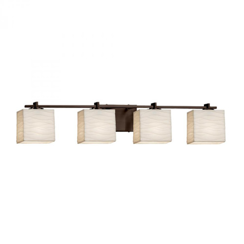 Era 4-Light Bath Bar (254|PNA-8444-55-WAVE-DBRZ)