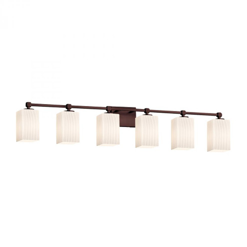 Tetra 6-Light Bath Bar (254|FSN-8426-15-RBON-DBRZ)