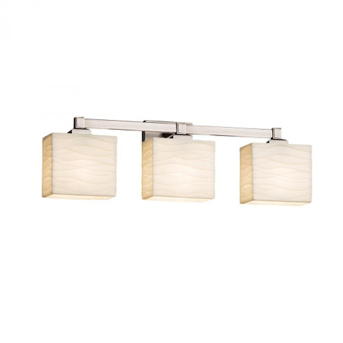 Regency 3-Light LED Bath Bar (254|PNA-8433-55-WAVE-NCKL-LED3-2100)