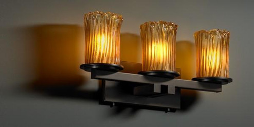 Dakota 3-Light Straight-Bar LED Bath Bar (254|GLA-8773-16-AMBR-DBRZ-LED3-2100)