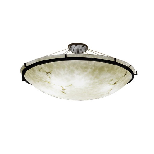 48'' LED Semi-Flush Bowl w/ Ring (254|FAL-9687-35-DBRZ-LED6-6000)