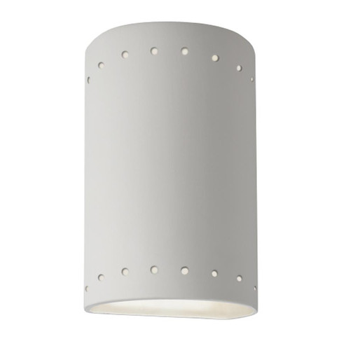 Small Cylinder w/ Perfs - Open Top & Bottom (Outdoor) (254|CER-0995W-BIS)