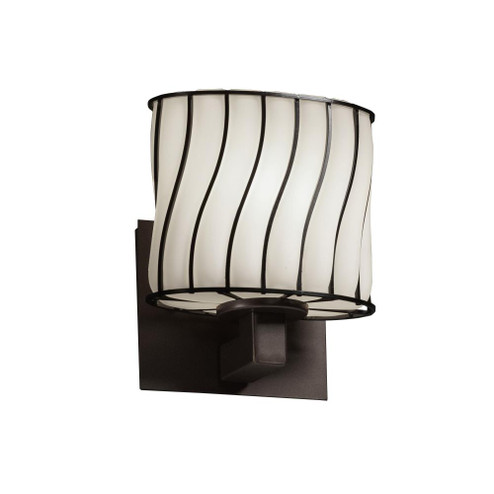 Modular 1-Light Wall Sconce (ADA) (254|WGL-8931-30-SWCB-MBLK)