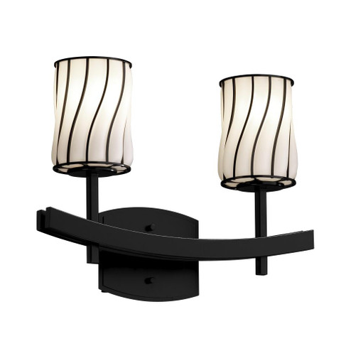 Archway 2-Light Bath Bar (254|WGL-8592-30-GRCB-NCKL)