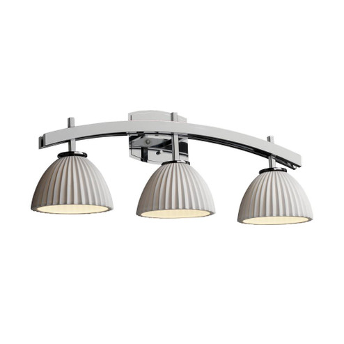 Archway 3-Light Bath Bar (254|POR-8593-10-PLET-MBLK)