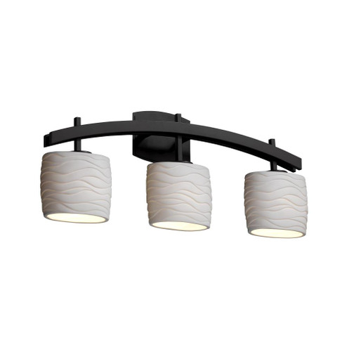Archway 3-Light Bath Bar (254|POR-8593-10-BANL-MBLK)