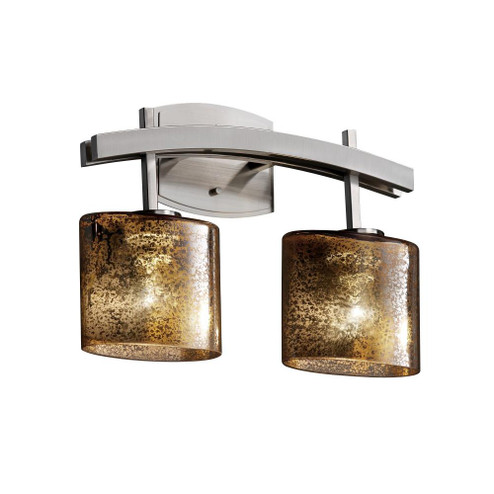 Archway 2-Light Bath Bar (254|FSN-8592-10-OPAL-MBLK)