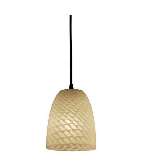 Mini 1-Light Pendant (254|FSN-8815-10-WEVE-CROM-RIGID)