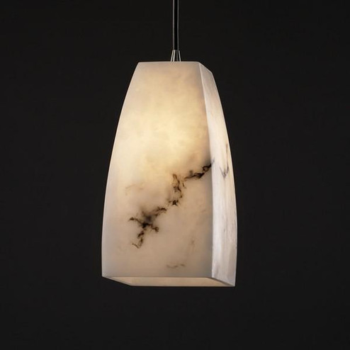 Small 1-Light Pendant (254|FAL-8816-15-ABRS-RIGID)