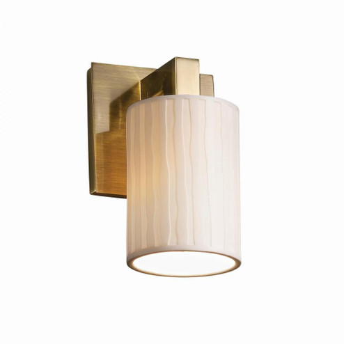Modular 1-Light Wall Sconce (254|POR-8921-10-WFAL-ABRS)