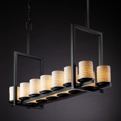 Dakota 14-Light Bridge Chandelier (Tall) (254|POR-8764-10-BANL-DBRZ)