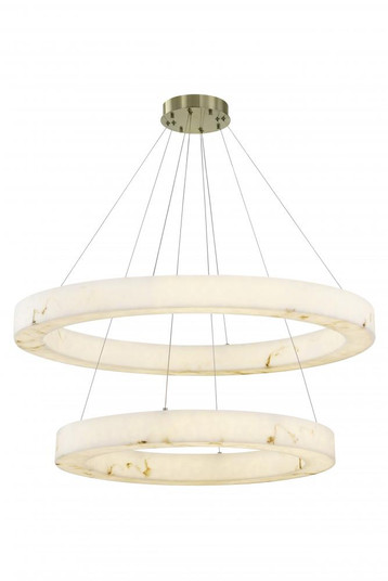 Medley 42'' LED Two-Tier Ring Pendant (254|FAL-8228-BRSS)