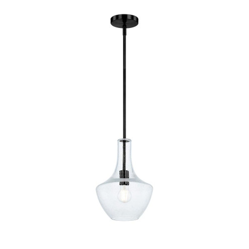 Harlow 9.5'' 1-Light Pendant (254|FSN-4178-SEED-MBLK)