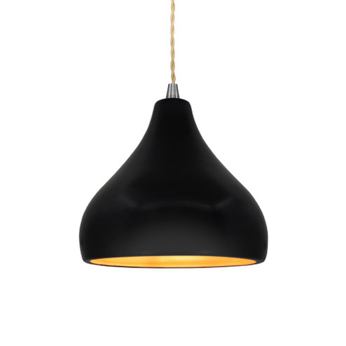 Small Droplet 1-Light Pendant (254|CER-6560-CBGD-NCKL-BEIG-TWST-LED1-700)