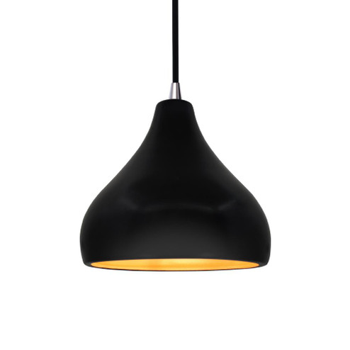 Small Droplet 1-Light Pendant (254|CER-6560-CBGD-NCKL-BKCD)