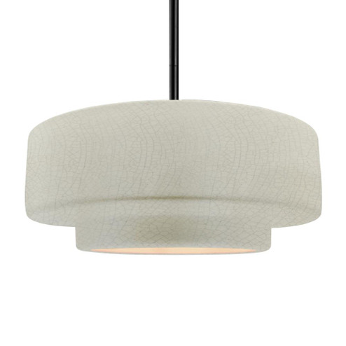 Large Tier LED Pendant (254|CER-6545-CRK-MBLK-RIGID-LED1-700)