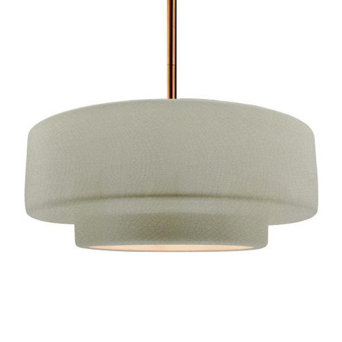 Large Tier LED Pendant (254|CER-6545-CKC-BRSS-RIGID-LED1-700)