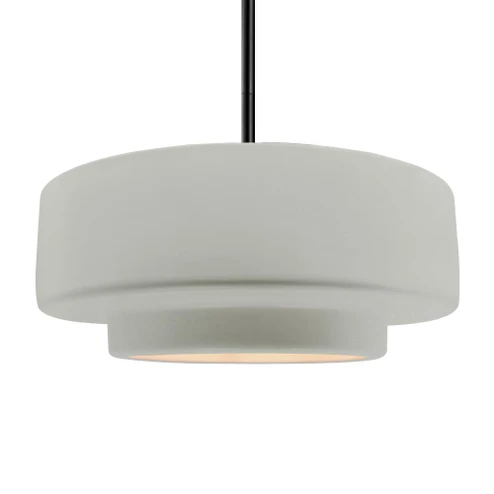 Large Tier 1-Light Pendant (254|CER-6545-BIS-MBLK-RIGID-LED1-700)