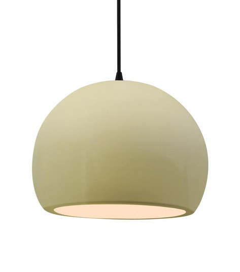 Large Globe LED Pendant (254|CER-6535-VAN-MBLK-BKCD-LED1-700)
