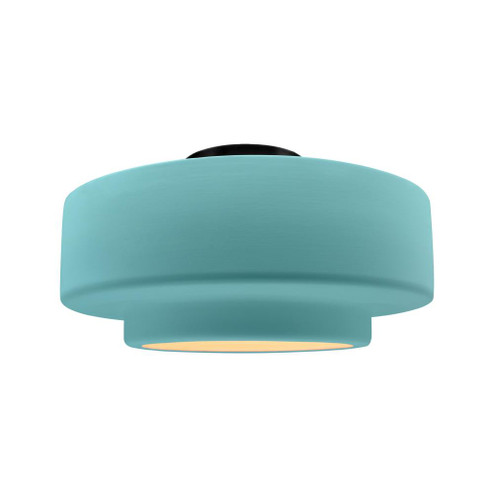 Large Tier Semi-Flush (254|CER-6365-RFPL-MBLK-LED1-700)