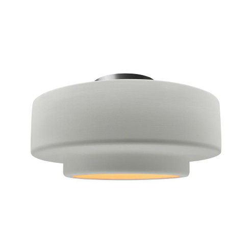 Large Tier Semi-Flush (254|CER-6365-MTGD-NCKL-LED1-700)