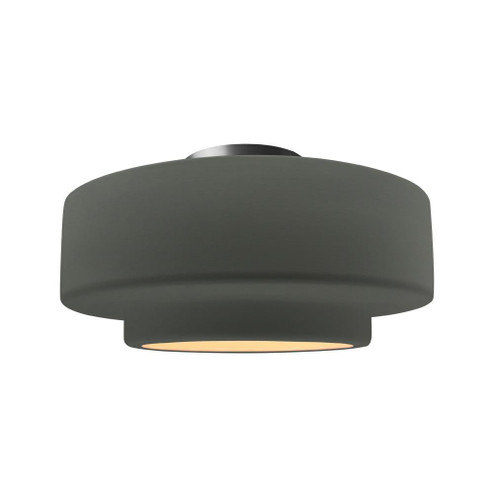 Large Tier Semi-Flush (254|CER-6365-PWGN-NCKL)
