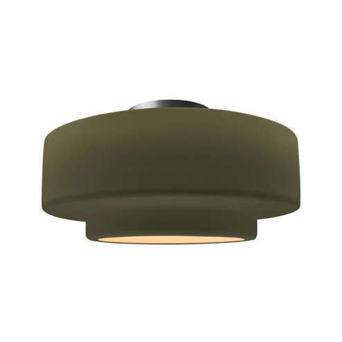 Large Tier Semi-Flush (254|CER-6365-MGRN-NCKL)