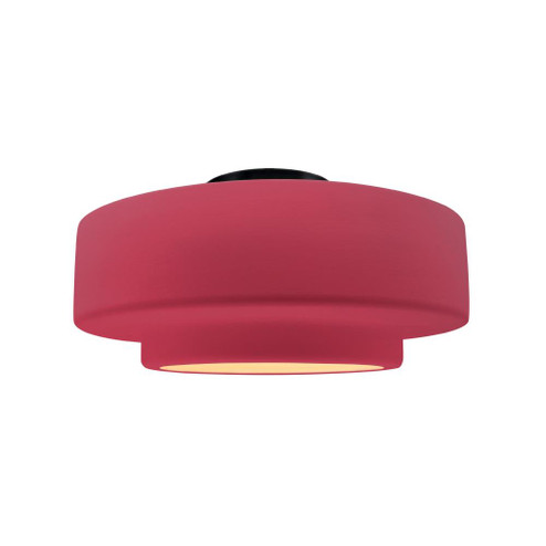 Medium Tier Semi-Flush (254|CER-6363-CRSE-MBLK-LED1-700)