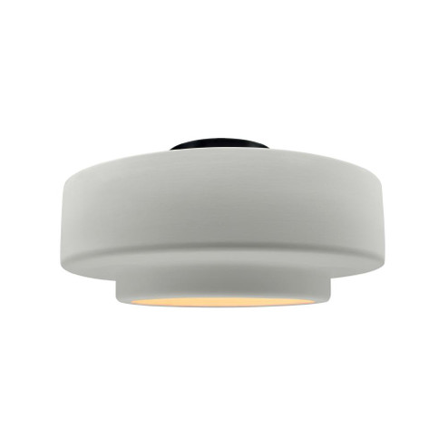 Medium Tier Semi-Flush (254|CER-6363-MAT-MBLK)