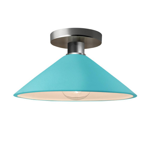 Flare Semi-Flush (254|CER-6330-RFPL-NCKL)