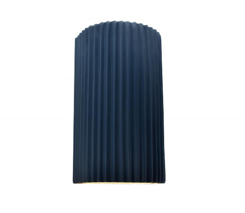 Large ADA Pleated Cylinder (254|CER-5745-MID-LED1-1000)