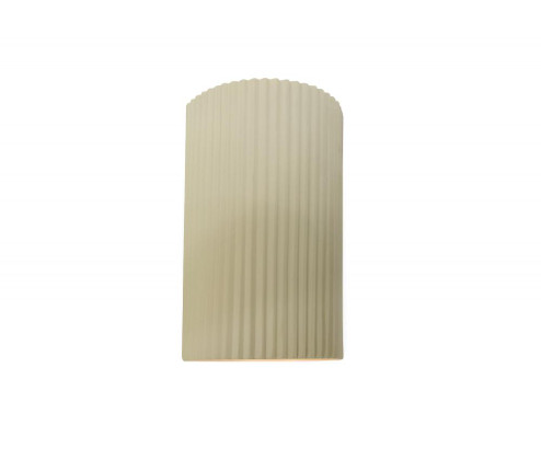 Small ADA Pleated Cylinder (254|CER-5740-VAN-LED1-1000)