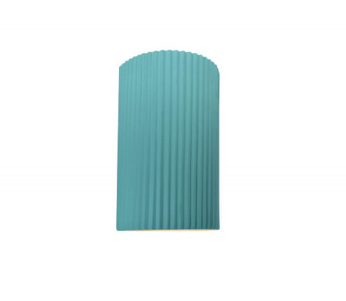 Small ADA Pleated Cylinder (254|CER-5740-RFPL-LED1-1000)