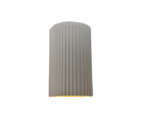 Small ADA Pleated Cylinder (254|CER-5740-MTGD)
